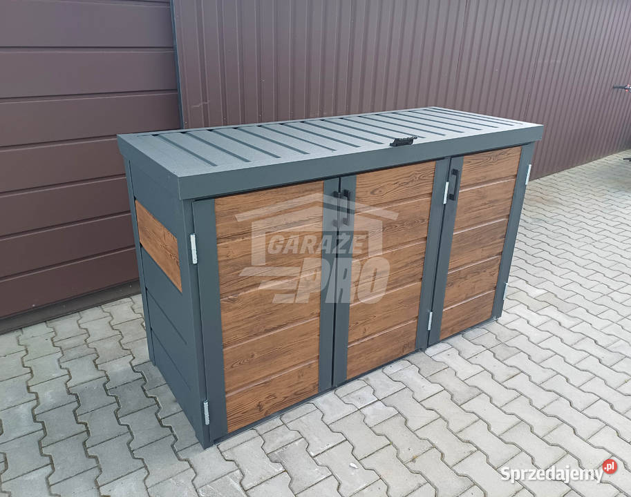 Zabudowa koszy na śmieci wiata obudowa sprzedam