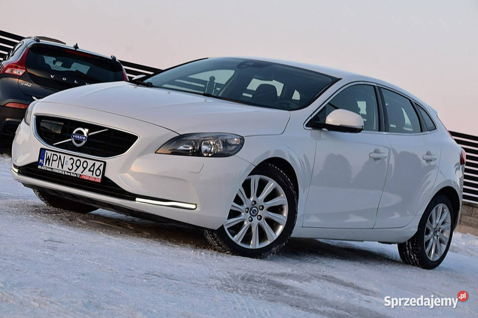 Volvo V40 16D2 116 Pół Skóra Led Navi Kamera ASR (kontrola trakcji) Nowe Kucice