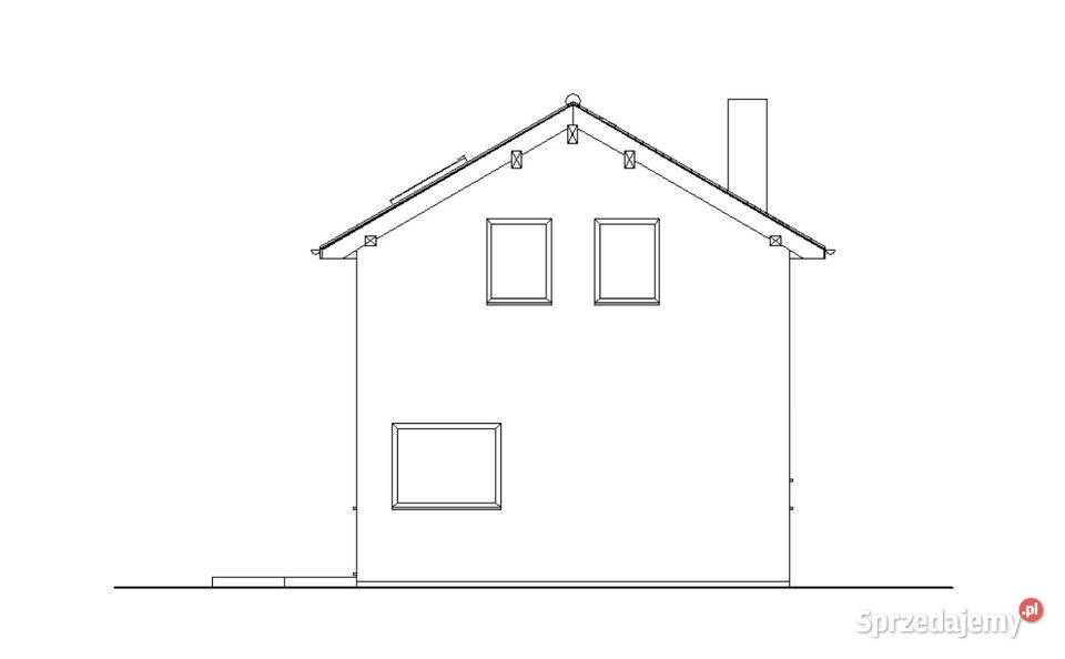 Projekt domu na zgłoszenie do 70 m2 M352V1