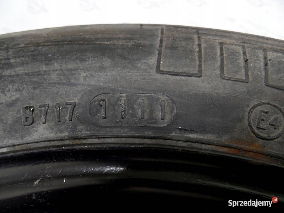 ALFA ROMEO FIAT LANCIA koło dojazdowe 1358014