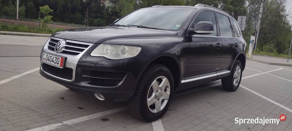 Volkswagen Touareg I 30 tdi4x4skóraokazja Rok produkcji 2008 Kraków