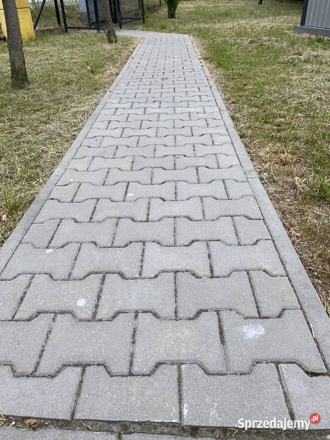 Kostka brukowa betonowa 8 używana szara