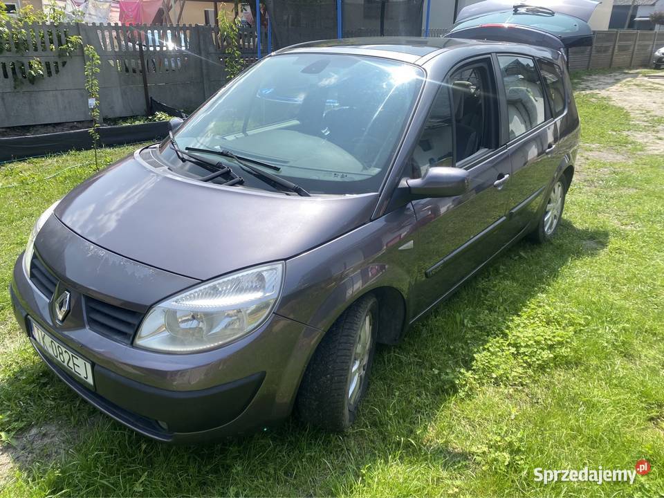 Renault grand scenic 2004 19 DCI 7 osobowy Mzurowa sprzedam