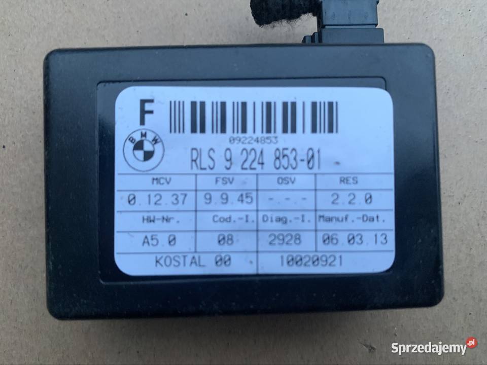 9224853 czujnik sensor deszczu Mini cooper one Szczecin