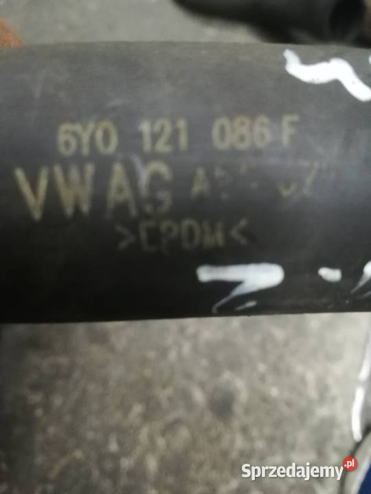 Wąż rura chłodnicy vw Skoda 6y0121086f osobowe Mieleszyn sprzedam