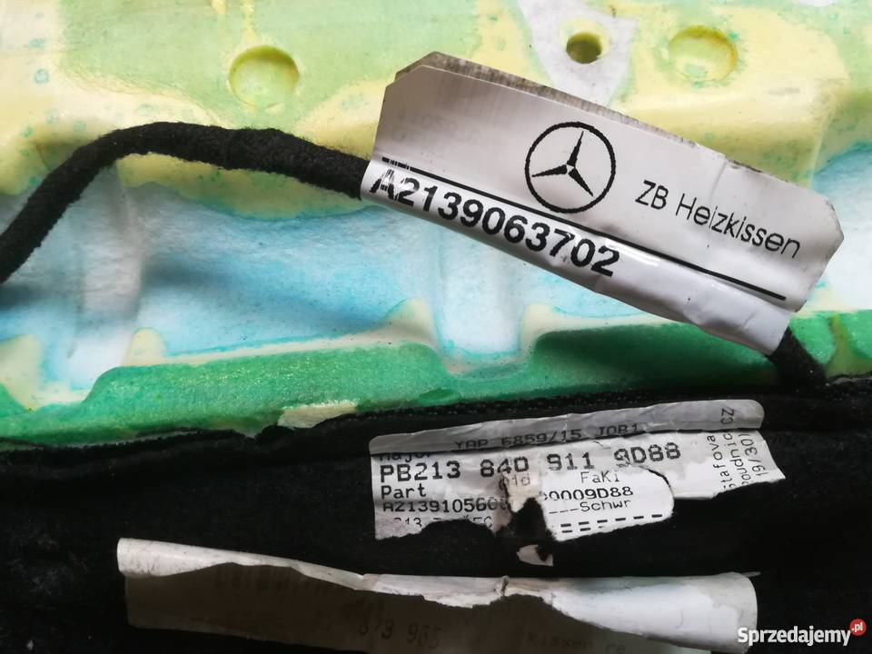 Siedzisko Fotel Prawy Przód Mercedes W203 Skóra osobowe dolnośląskie Zgorzelec sprzedam