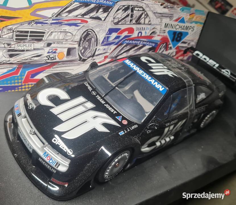 Model UT Minichamps 118 Opel Calibra V6 DTM 1995 Poznań