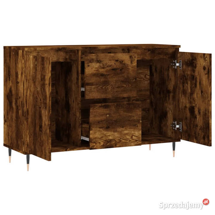 Szafka przydymiony dąb 104x35x70 materiał Warszawa