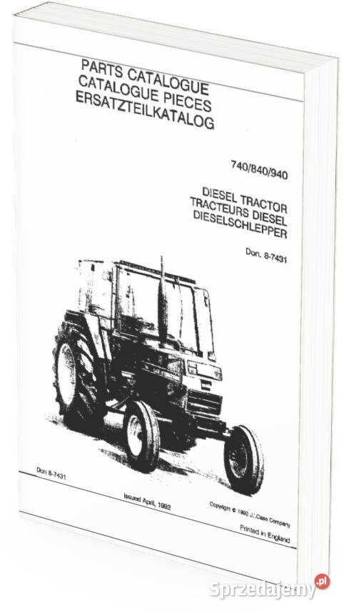 Case IH 740 840 940 Katalog