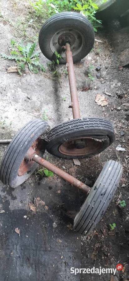 Ośka Oś do wózka z kołami lubelskie Chełm