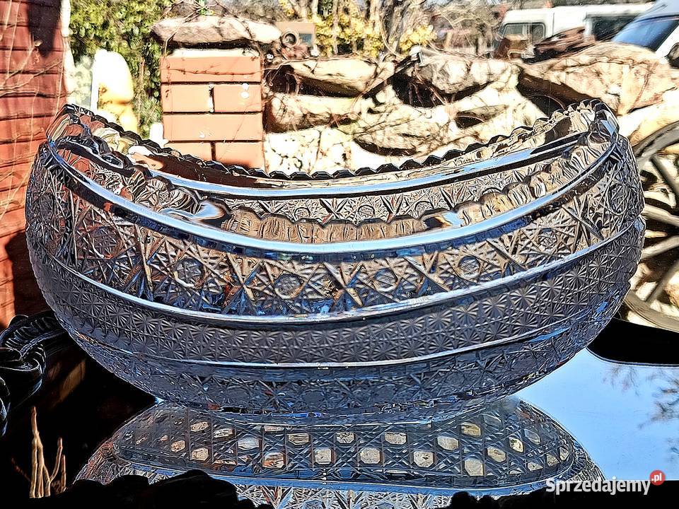 Piękna duża kryształowa gondola lubuskie Klenica