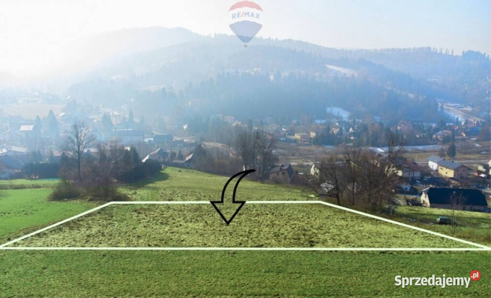 Widokowa działka odkryj spokój w Beskidach