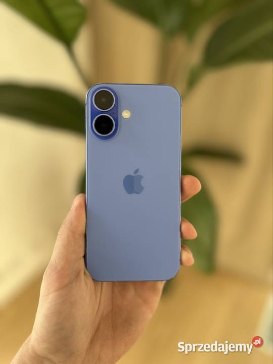 iPhone 16 128GB 91 Ultramarine Stan łódzkie Bełchatów