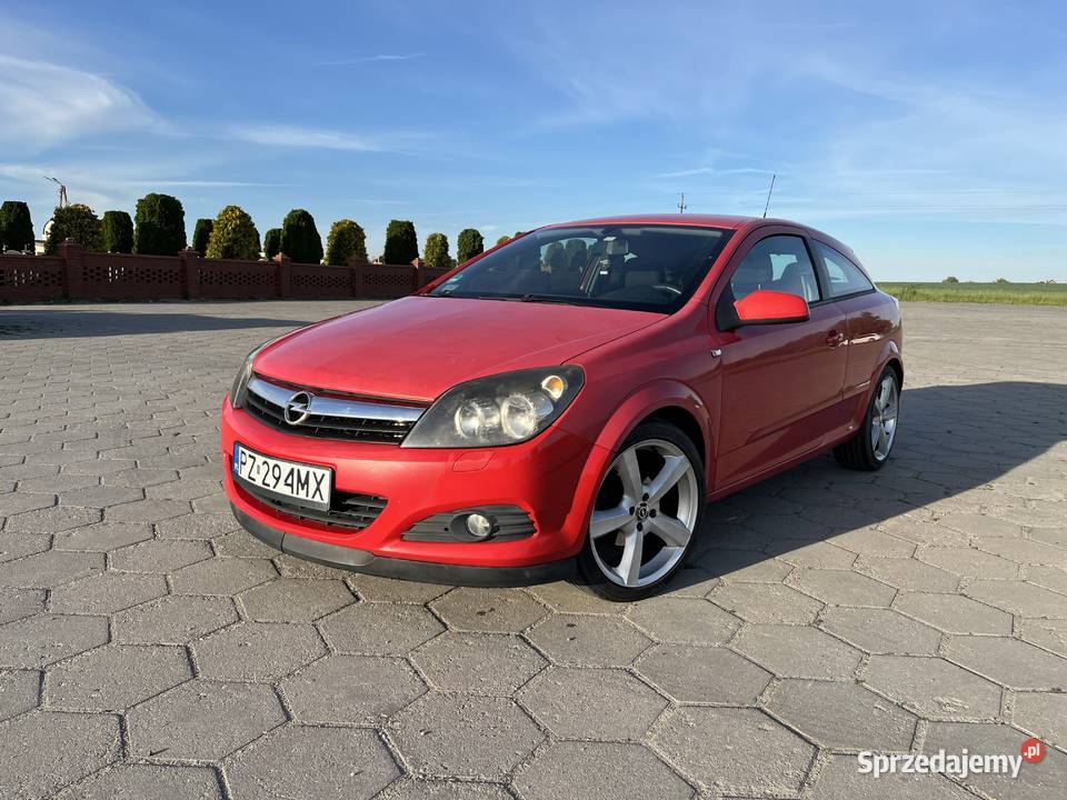 Opel Astra H GTC 16 105 Klima Tempomat 2 kpl kół Astra Żnin