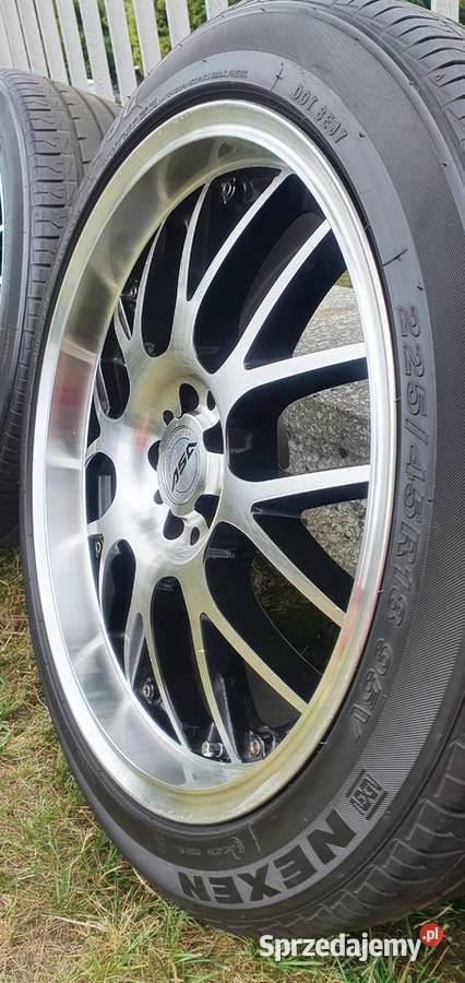 ASA AR1 Revolution by BBS Polerowane 5x100 8x18 Koła i felgi Lubaczów sprzedam