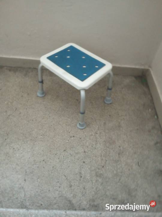 Taboret aluminiowy pod prysznic Luboń sprzedam