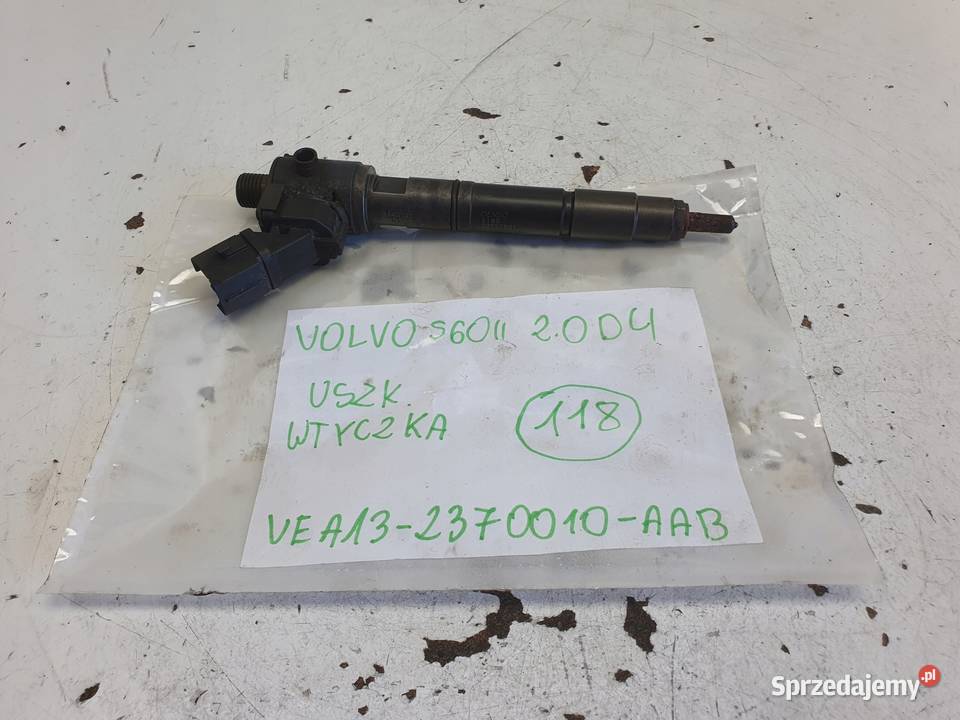 WTRYSKIWACZ Volvo S60 II V60 20 D4 wtrysk osobowe Chełm