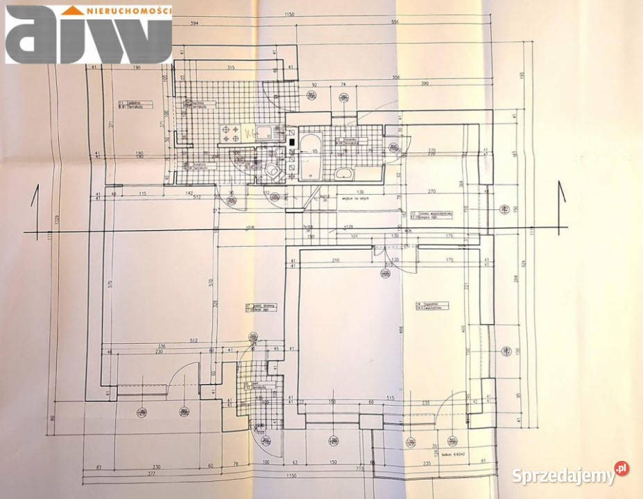 sprzedaży domu wolnostojącego 100m2 Laski