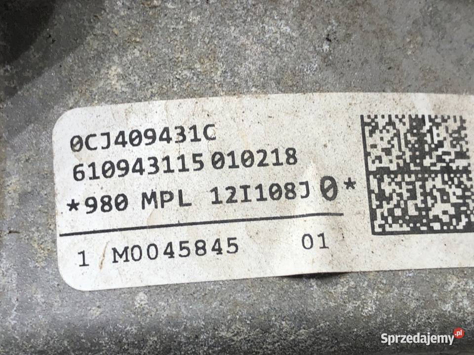 REDUKTOR SKRZYNI BIEGÓW AUDI Q5 FY 0CJ409431C 20 podkarpackie