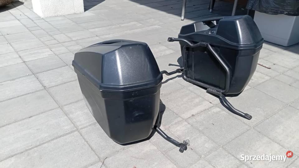 Kufry boczne ze stelażem do Honda CB125F Grodzisk Mazowiecki sprzedam