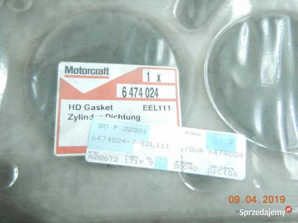USZCZELKA GŁOWICY CYLINDRÓW FORD ORION MK2 MK3 lubelskie
