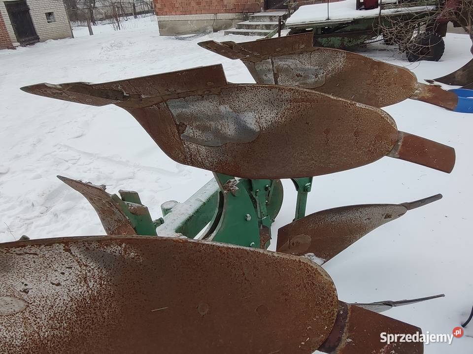 Pług 3 skibowy obracany eberhardt 3x40 Paprotnia