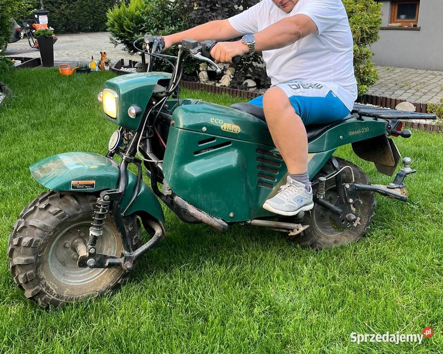 unikatowy motocykl diesel ECORIDER sprawny Ruda Śląska sprzedam