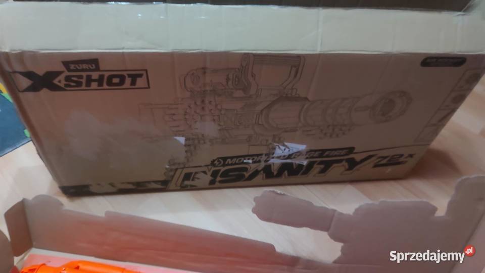 Wyrzutnia Strzałek Zuru Xshot XShot Insanity Książ Wielkopolski