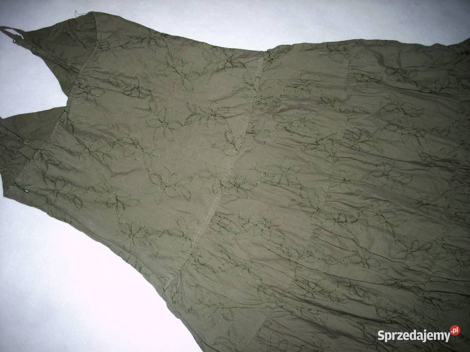 Inwear Sukienka bawełna Hafty Falbany 36 38 Rozmiar 38(M)