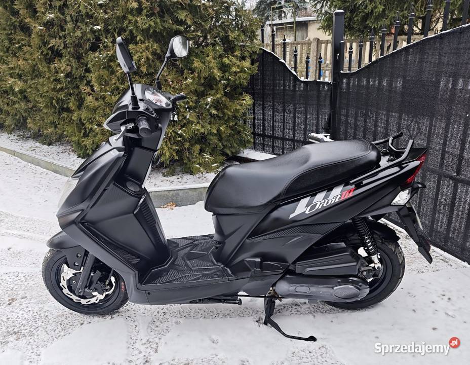 Skuter Sym Orbit 3 2024r 50cc 2200 Wtrysk 4T USB Łask