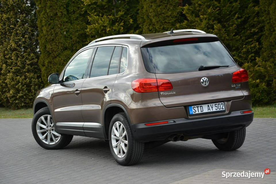 Volkswagen Tiguan Lift Toffee Brown Navi światła do jazdy dziennej Ostrów Mazowiecka