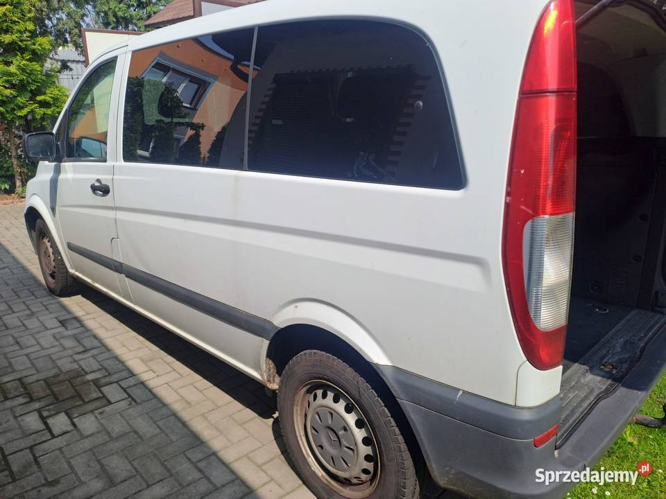 mercedes Vito 21 brygadówka motor do naprawy Napęd tylna oś