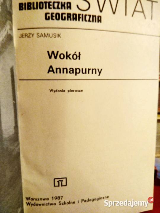 Wokół Annapurny książka wspinaczka góry