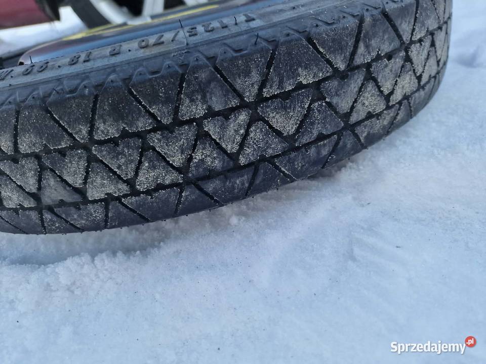 KOŁO DOJAZDOWE 5X112 R18 SUPER STAN małopolskie Nowy Sącz