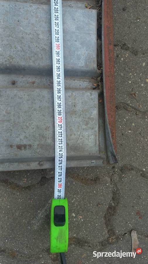 Brama garażowa segmentowa boczna 277 x 315 Wejherowo