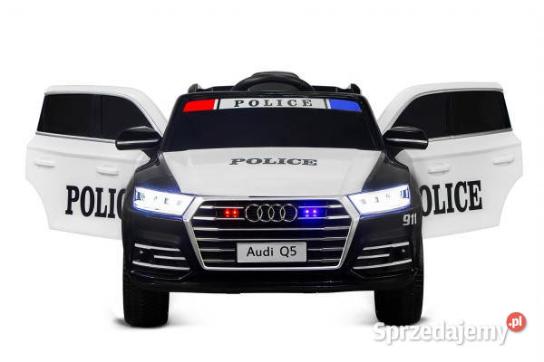 AUDI Q5 POLICE 307 auto na akumulator dzieci sprzedam