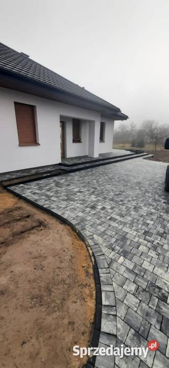 Usługi brukarskie układanie kostki brukowej Bychawa