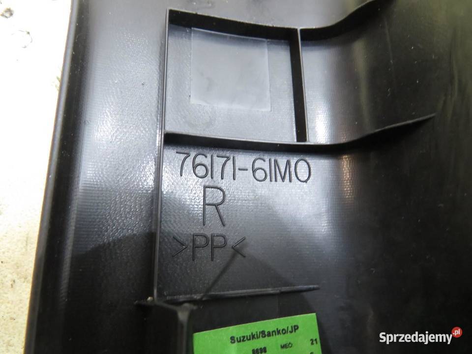 OSŁONA PROGU PRAWY TYŁ SX4 SCROSS 7617161M0 osobowe lubelskie