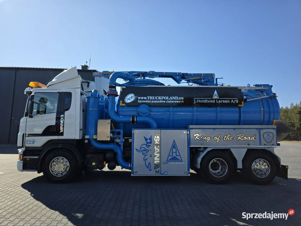 Scania Larsen FlexVac 311 Ładowarka próżniowa świętokrzyskie Daleszyce