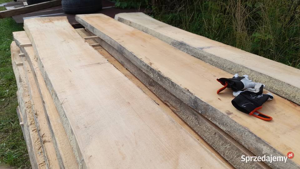 Tarcica Deski bukowe jasne Żarnówka