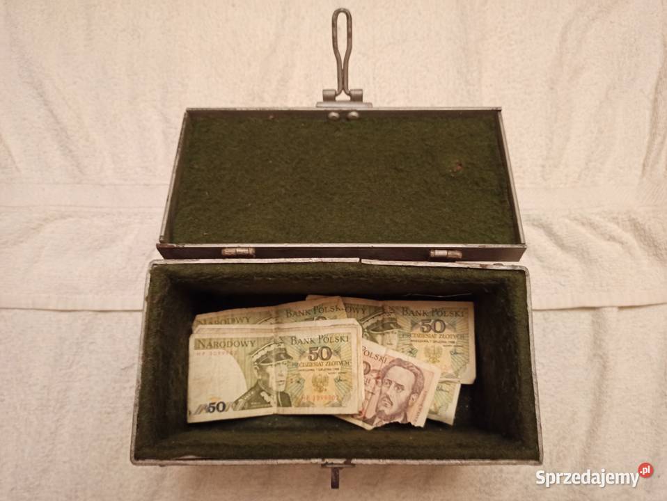 Kuferek Na skarby porządny solidny Gdańsk