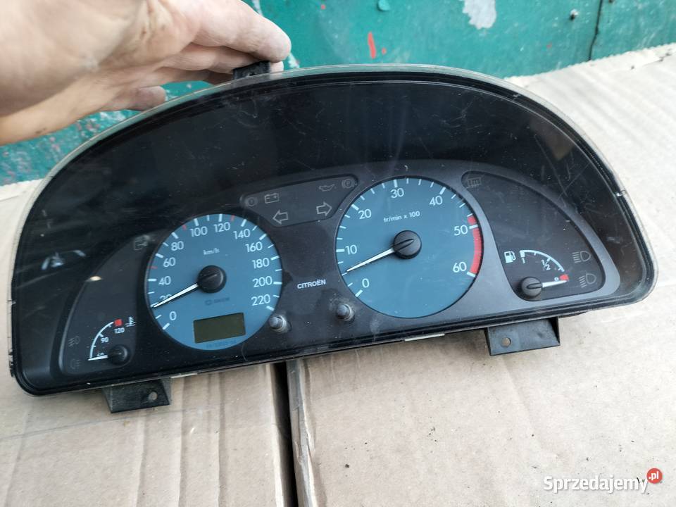 LICZNIK ZEGARY Citroen Xsara 9645744580 C 01 lubelskie Kamień-Kolonia