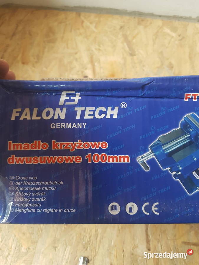 Imadło maszynowe krzyżowe dwuosiowe Falon Tech Głogowa sprzedam