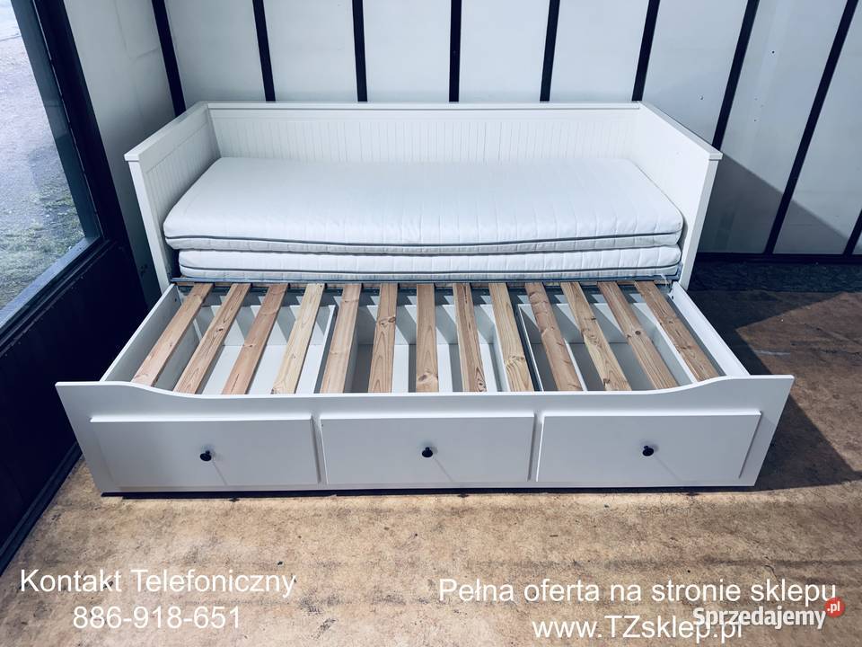 IKEA HEMNES Łóżko Leżanka z 3 szufladami 2 Rybnik