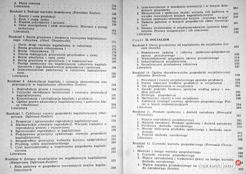 Ekonomia polityczna wyższych szkół technicznych lubelskie Chełm