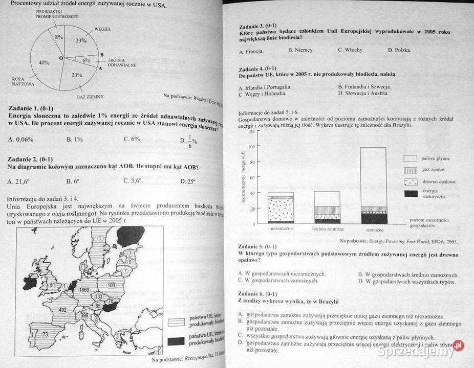 Egzamin Gimnazjalny Blok matematyczno Chełm