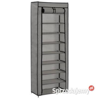 vidaXL Szafka na buty z pokrowcem szara 57 x 29 mazowieckie Warszawa
