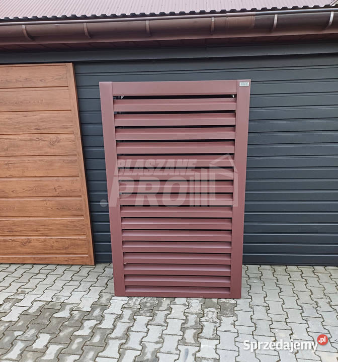 Osłona pompy ciepła 80x40x190 ciemny brąz GP318 Gryfice
