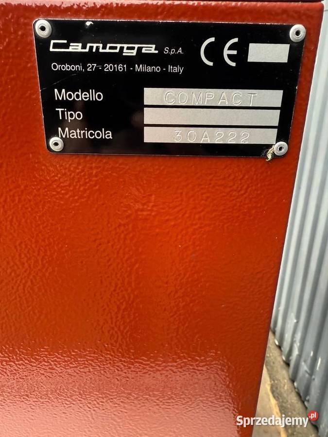 Camoga COMPACT 300 dwojarka ścieniarka maszyna Łaskarzew sprzedam