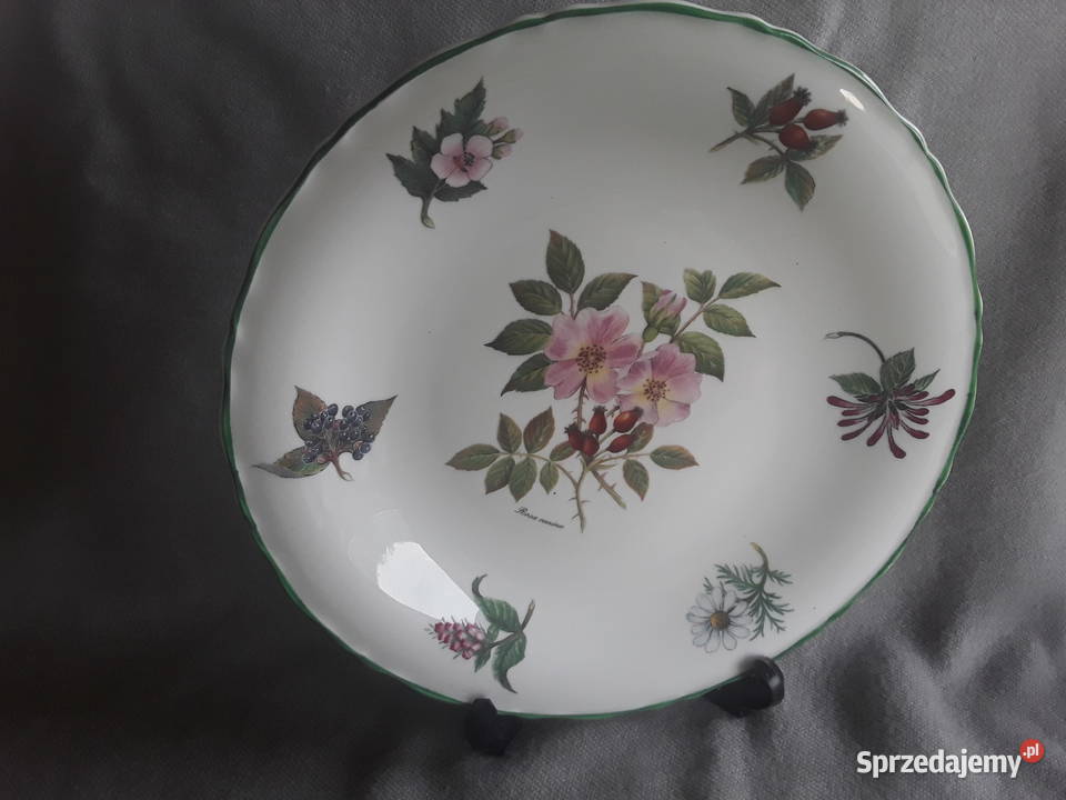 Talerz kolekcja Edwardian Anglia róże Rosa lubelskie Zamość sprzedam